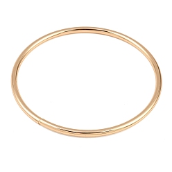 Light Gold Железные ручки сумки, кольцо, аксессуары для замены сумок, золотой свет, 11x0.45 см, Внутренний диаметр: 10 cm, 2 шт / комплект