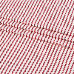 Rouge 1Tissu rayé en coton au mètre, accessoires du vêtement, rouge, 1520x0.5mm