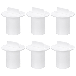 Blanco 3Piezas de accesorios de plástico para la tapa del tubo de desagüe del filtro de la bañera y la piscina, blanco, 88.5x80.5 mm, diámetro interior: 42.5 mm