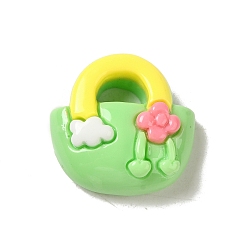 Bag Летняя пляжная тема, непрозрачная смола, декодированные кабошоны, пакет, 24.5x25x10 мм