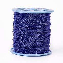 Синий Цепи железный шар, пайки, с катушкой, электрофорез, синие, 2.4 мм, о 100yards / рулон (91.44 м / рулон)