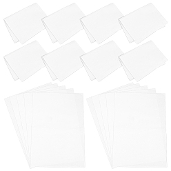 Blanco 100unidades de papel de succión especial desechable para pintura, para aficionados a la pintura, blanco, 395x276x0.05 mm