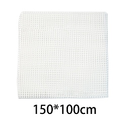 Белый Пустой ковер, крючок, сетка, холст, изготовление коврика с защелкой и крючком, ковер гобелен своими руками, белые, 1500x1000 мм