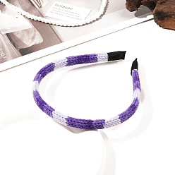 Средний Фиолетовый Ткань ленты для волос, аксессуары для волос для женщин и девочек, средне фиолетовый, 125 мм