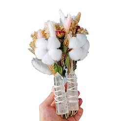 Хрусталь Искусственные букеты из натуральных кристаллов кварца, цветок тюльпана в подарок на день рождения, 80~100 мм
