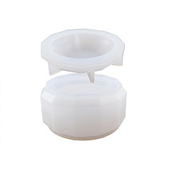 Белый Силиконовые ручки, формы для литья смолы, для уф-смолы, изготовление изделий из эпоксидной смолы, белые, 108x53 мм