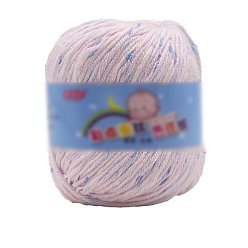 чертополох Полиэфирная пряжа, твидовая пряжа, для свитера-шапки, для вязания крючком принадлежности, чертополох, 2 мм, около 85.30 ярдов (78 м) / моток