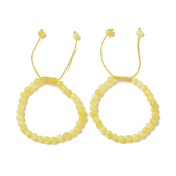 Нефрит 6Мм круглые окрашенные натуральные нефритовые браслеты с имитацией пчелиного воска, плетеные бусины для женщин и мужчин, внутренний диаметр: 2-1/8~3-1/4 дюйм (5.5~8.3 см)