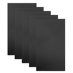 Black Rectangle Acrylic Board, for Table Top Display Stand, Black, 90x50x4mm
