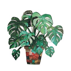 Лист Цветы на окнах, для окна ловец солнца для интерьера, лист, 230x230 мм