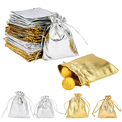 (52) Непрозрачная лаванда 60шт 2 мешочки из органзы в стиле, прямоугольные, разноцветные, 9~12x7~9 см, 30 шт / стиль