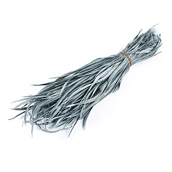Темный Морско-зеленый Аксессуары костюма гуся перо, окрашенные, темно-зеленый, 80~250x3~5 мм, о 200 шт / пачка