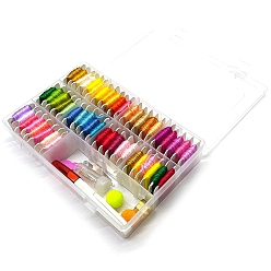 (52) Непрозрачная лаванда Наборы инструментов для шитья ткани, разноцветные, 195x130x7 мм