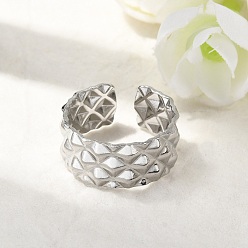 Нержавеющая Сталь Цвет 304 открытые манжеты из нержавеющей стали, цвет нержавеющей стали, 9 мм