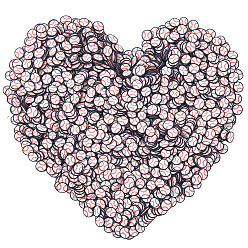 Baseball 1 набор кабошонов из полимерной глины, спортивная тема, бейсбол, 5~7x0.5 мм, 100 г / набор.