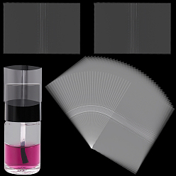 Прозрачный 600этикетка из термоусадочной пленки ПВХ, прямоугольные, прозрачные, 300x450x0.1 мм