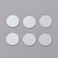 Серебро Латунные подвески, штамповка пустой метки, плоско-круглые, серебряный цвет гальваническим, 26x22x0.8 мм, отверстие : 3 мм, 30 шт / коробка