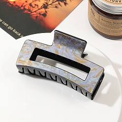 Другие Пластиковые заколки-коготь для волос для женщин и девочек, мазаться, 85x48x40 мм