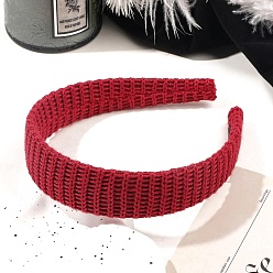 (123L) Белый крем непрозрачный блеск Плетеные шерстяные резинки для волос, аксессуары для волос для женщин и девочек, огнеупорный кирпич, 30 мм