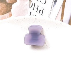 Лиловый Мини-заколки для волос из ацетата целлюлозы, аксессуары для волос для девочек, сирень, 23x23 мм