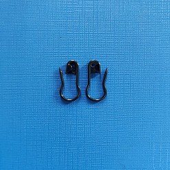 Черный Пластиковые штыри калабаша, Маркер вязальной строчки, чёрные, 23 мм, 1000 шт / пакет