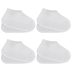 Белый Дым Силиконовые бесшумные нескользящие бахилы, серый, 140x243x7 мм