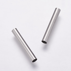 Нержавеющая Сталь Цвет Устойчивые к потускнению 304 трубки из нержавеющей стали, цвет нержавеющей стали, 20x3 мм, отверстие : 2.5 мм