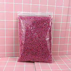 Серо-розавый Маленькие шарики из пенопласта, круглые, для изготовления поделок на свадьбу и праздник своими руками, наполнитель подарочной коробки, увядшая роза, 2~4 мм, 7~10 г / мешок