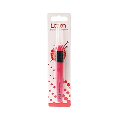 Cerise Crochets en plastique aiguilles à crochets, crochets d'éclairage LED, avec des piles bonus, cerise, 150mm