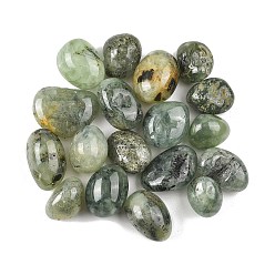 Пренит Натуральные бусины из пренита высшего сорта, обваленные камни, нет отверстий / незавершенного, самородки, 20~56x18~30.5x8~28 мм