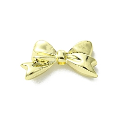 Golden Alloy Beads, Bowknot, Golden, 10x19x5mm, Hole: 1.8mm