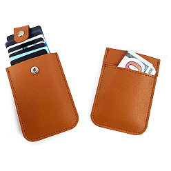 Сиена Чехол для карт из искусственной кожи, тонкая минималистичная визитница, прямоугольные, цвет охры, 104x74x3 мм