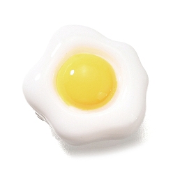 Egg Кабошоны из смолы, имитация овощей, яйцо, 11x12x7 мм