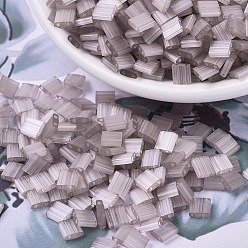 (TL2558) Silk Pale Lilac MIYUKI TILA Beads, Japanese Seed Beads, 2-Hole, (TL2558) Silk Pale Lilac, 5x5x1.9mm, Hole: 0.8mm, about 5900pcs/500g