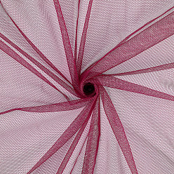 Темно-Красный Сетчатая ткань из полиэстера, для москитной сетки и аксессуаров для одежды, темно-красный, 1600x1000x0.1 мм