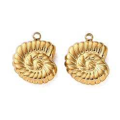 Золотой 304 подвески из нержавеющей стали, ионное покрытие (IP), золотые, 15.5x12x3 мм, отверстие : 1.5 мм