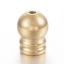 Golden 304 Stainless Steel Cord Ends, Golden, 11.5x9mm, Hole: 2mm, Inner Diameter: 6mm