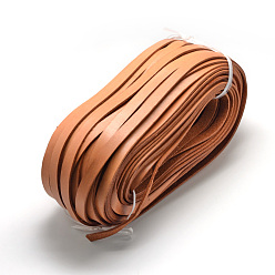 Перу Кожаные шнуры, Перу, 10x2 мм, около 50 ярдов / пачка (150 футов / пачка)