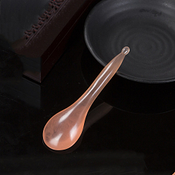 Сэнди Коричневый Акупунктурные ручки из смолы, инструменты для массажа триггерных точек для рельефа лица и тела, песчаный коричневый, 120x40 мм