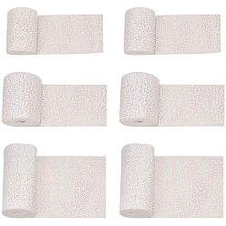White Plaster Cloth Gauze Bandage, for Crafts, Mask Art, Molds, White, 80mm