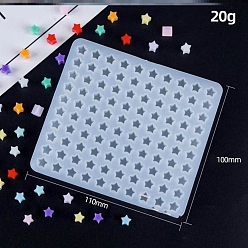 Звезда Пищевые силиконовые формы, для запечатывания частиц воска, звезда, 110x100 мм