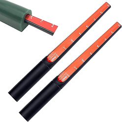 Помидор Калибратор кольцевых оправок для восковых трубок, инструмент для оправки размера ювелирных изделий линейки, ювелирный инструмент, помидор, 2.2x23.5 см