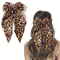 Персиковый Слойка Заколки для волос с тканевой защелкой, бантом, аксессуары для волос для женщин и девочек, розовые, 340x200 мм