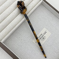 Кокосово-Коричневый Акриловые палочки для волос, палочки для еды в виде шпилек для женщин, кокосового коричневый, 185 мм