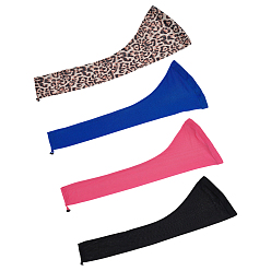 (52) Непрозрачная лаванда 4шт. 4 цветов, набор полиэстеровых шапочек для париков, Комплект париков из эластичной сетки, разноцветные, 680x260x7 мм, 1 шт / цвет