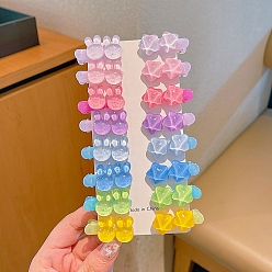 (52) Непрозрачная лаванда 16шт. акриловые заколки для волос из кожи аллигатора, аксессуары для волос для женщин и девочек, разноцветные, 35 мм