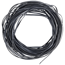 Темно-Серый 30м пластиковый шнур, имитирующий тростниковую проволоку, плоский, темно-серый, 5 мм, около 32.81 ярдов (30 м) / комплект