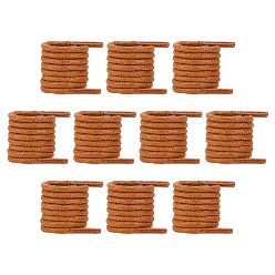 Перу 10 пары полиэстеровых шнурков, Перу, 610x2.5 мм