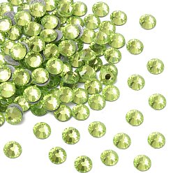 50540 Limecicle Камни preciosa® crystal hotfix с плоской основой, чешский хрусталь, круглый(438 11 612 шатон роза вива 12 ®), 50540 лаймцикл, ss 10 (2.7~2.9 мм)