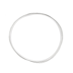 Серебро 925 пробка из стерлингового серебра, круглые, серебряные, 26 калибр (0.4 мм)